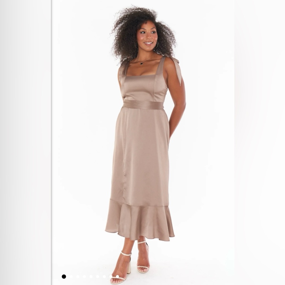 Show me your mumu claire midi dress